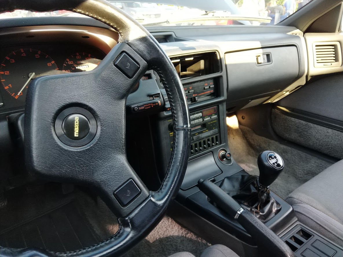 Factory interior with OEM audio